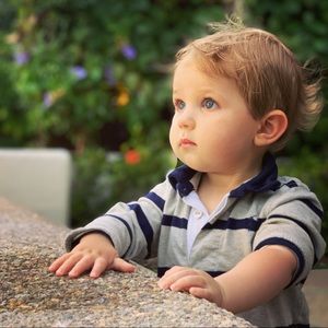 Ralph Lauren Striped Cotton Rugby Coverall